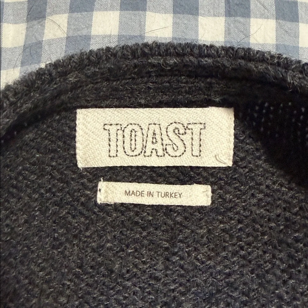 Toast Wool Wrap Sweater - Picture 4 of 5